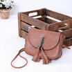 Lovely Kids Girl Faux Leather Tassel Small Messenger Shoulder Bag Purses Hot