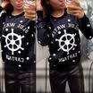 New Womens Gear Printed T Shirt Casual Blouse Sweater Pullover Tops Sweatshirt