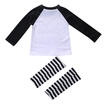 Newborn Baby Boys Girls T-shirt TopsLeggings 2pcs Set Cotton Outfit Clothes chu