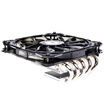 ID-COOLING IS-50 multi-platform thin down CPU cooler five heat pipe 12cm temperature control mute fan compatible ITX platform