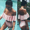 Sexy Women Push-up Bikini Set Padded Bandage Swimsuit Swimwear Beachwear