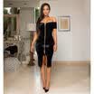 Women Winter Velet Bodycon Sexy Clubwear Party Evening Cocktail Pencil Dress New