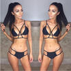 Womens Bikini Set Bandage Push-Up Padded Monokini Swimsuit Bathing Brazilian HOT