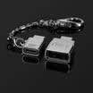 Adaptador Tipo-C Adaptador Convertidor Micro USB a Tipo C Adaptador y USB a Tipo C con OTG Función Metal Material Anillo anti-pérdida para Macbo
