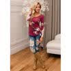 New Womens Crew Neck Striped Long Sleeve T-Shirt Ladies Casual Loose Tops Blouse