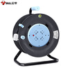 Bull BULL GN-804 4-bit 50 m project wiring new upgrade overheat protection cable reel socket plug-in engineering dedicated