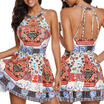 New Women Tankini Swimdress Swimsuit Beachwear Swimwear Bathing Bikini Plus Size