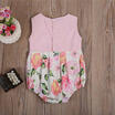 Toddler Infant Baby Girls Lace Floral Rompers Bodysuit Jumpsuit Outfits Clothes