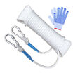Pioneer with wire core slow down escape safety rope climbing rock climbing outdoor training survival life rescue rescue flood relief rope self-help non-fire fire rope 10 meters 3 floor
