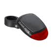Osage w3 LED de carga solar bicicleta semicircular bicicleta bicicleta de montaña luz de advertencia de flash batería libre