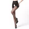 Jingdong Supermarket Langsha stockings sexy open file off-free core silk ultra-thin stockings women pantyhose are dumplings each 1 double