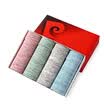 Pierre cardin men&39s underwear 4 gift box dress flat pants cotton U convex four corners underwear male XXL code