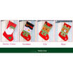 Cute Christmas Big Stocking Socks Gift Snowman Elk Santa Xmas Tree Ornament Deco