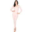 HengYuanXiang womens lycra thin warm autumn clothes underwear set