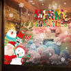 Christmas Santa Claus Wall Sticker Decor Kids Decal Cafe Glass Vinyl Xmas Diy