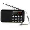 Mini Portable LCD Digital FM Radio Speaker USB TF Card Mp3 Music Player with LED Light