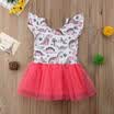 Infant Baby Kid Girl Summer Dress Party Wedding Pageant Princess Dresses