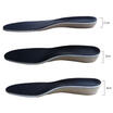 Unisex Invisible Shoe Height Increase Soft Plantar Heel Lift Shoe Insert Insoles