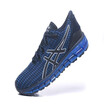 Asics Gel-Quantum 360 Shift Cushioning Running Shoes Pure Black Blue White Men Women Discount Sport Sneakers