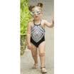 Mother&Girls One piece Bikini Push-Up Padded Swimwear Swimsuit Bathing suit