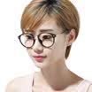 Paramount PARIM myopic glasses frame men&women glasses frames Korean retro frames female optical glasses G602 sand black