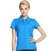 Elmont ALPINT MOUNTAIN outdoor sports POLO quick dry quick dry breathable collar short sleeve speed dry suit compassion fitness training suit 640-513 sea blue M