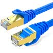 Shanze SAMZHE CAT-703L Engineering Grade 7 CAT7 Class Copper Plating Double Shield High Speed ​​Network Jumper 7 Type Finished Cable Network Cable Blue 3m