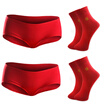 Miss Heng Yuanxiang Embroidery Fu word Ben life red underwear socks combination socks 2 double underwear 2 17095