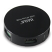 HAILE Hailai HU-02 Mini Round 4 USB20 Desktop Computer Expansion HUB Hub Apple&other ordinary notebook general divider 80cm black