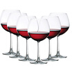 Jingdong Supermarket Ocean Thai Imported Red Wine Cup High Cup Wine Cup Madison Burgundy 650ml Six Set