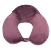 Car kiss memory cotton U-shaped pillow car headrest slow rebound neck pillow royal blue