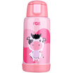 Fuguang Beibei Le double cover vacuum stainless steel children&39s insulation pot 600ml pink WFZ1021-600