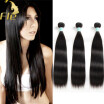 Peruvian Hair 3Bundles Straight Virgin Hair Natural Color 8-28inch Mixed Length Human Hair Bundles 3Pcslot