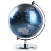 Deli 2163 million biaxial rotation world globe business gifts home furnishings office furnishings 30cm