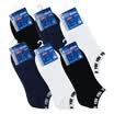 NBA socks men&39s casual low to help no bone boat socks shallow mouth invisible male cotton socks 6 pairs of N4SSS6025M-D mixed color D