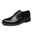 Yichi EGCHI leather shoes men&39s business casual fashion wear-resistant leather shoes male 8096 black 41