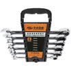 Huafeng Jujian HF-8004306 6-piece plum opening ratchet wrench open dual-use wrench set