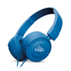 JBL T450 blue headset with a microphone wired stereo headset