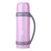 Huaya WAYA stainless steel vacuum insulation pot HY9-1200 outdoor travel car wide mouth kettle warm bottle cherry pink 1200ml