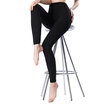 Bejirog Bejirog Leggings ladies autumn&winter wear nine full of warm pants black uniform
