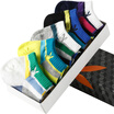Jingdong supermarket Playboy socks male socks non-slip sports boat socks socks breathable leisure cotton socks four seasons invisible socks 5 double mixed color 26-28cm