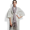 Jingdong supermarket Hengyuanxiang 50M16506 spring&autumn thin paragraph worsted pure color cotton linen long scarf female large size sunscreen scarf air conditioning shawl fashion wild orange red