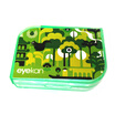 Eyekan Century Kaida contact lens case companion box double box care box K1516 yellow pattern random Eyekan Century Kaida contact lens case companion box double box care box K1516 yellow pattern random