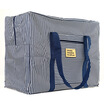 Jingtang Travel bag baggage clothing finishing bag Oxford cloth waterproof bag blue stripes medium