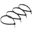 NL-6010A self-locking nylon cable 8 300 black 100 green plastic buckle bundle tie line