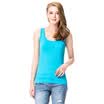Three gun ladies vest skin care Leica cotton round neck female vest blue