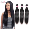 Peruvian Virgin Hair Straight 3 Bundle Deals 8A Grade Virgin Unprocessed Human Hair Bundle Extension Cheap Human Hair