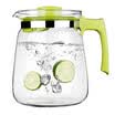Jingdong supermarket lilac 2L lead-free heat-resistant glass Qingyu pot large cold pot fruit juice pot WJS23O
