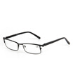 Love LianSan reading glasses men&women brand full frame leisure glasses resin lens hyperopia old light mirror 011 400 degrees Ya black