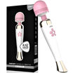 Thunder LETEN illusion 2 generation AV shock stick massage stick waterproof magnetic charge charging female equipment adult sex toys pink